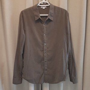 James Perse standard button down shirt, size 2 (medium)